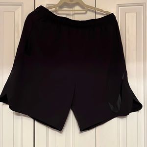 Mens black workout shorts